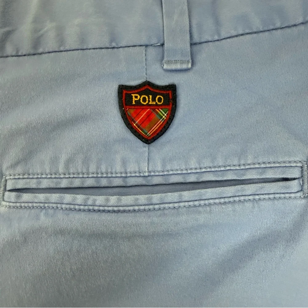 Polo Golf Ralph Lauren Fairway Fit Short Size 36‎ Men’s Blue Flat Front